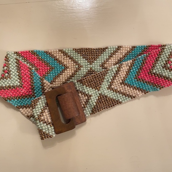 Beaded Stretch Belt - Picture 1 of 6